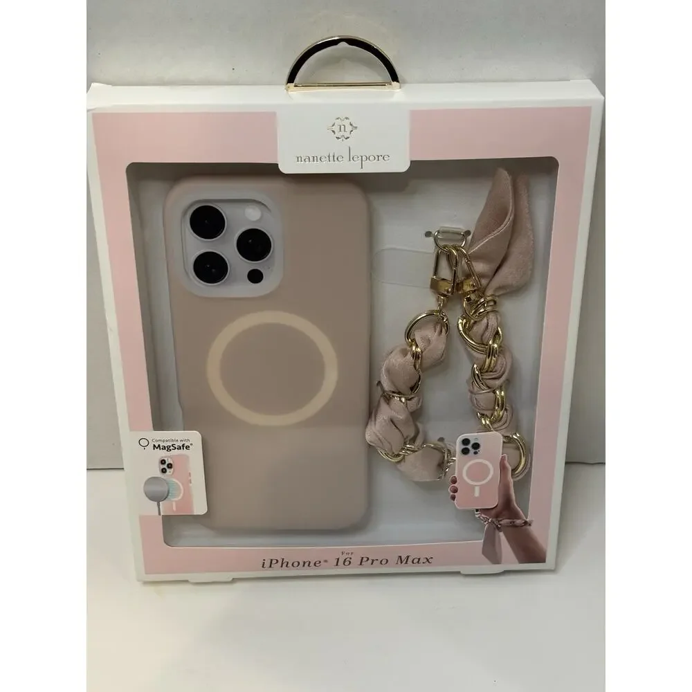 Nanette Lenore Case & Phone Wristlet Set, iPhone 16 Pro Max Compatible, MagSafe